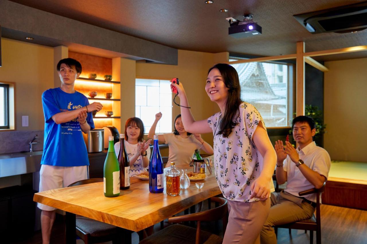 大阪古今 天下茶屋 With A Private Parking Lot And A Half Open-Air Bath And Direct To Kix别墅 外观 照片