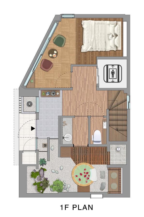 大阪古今 天下茶屋 With A Private Parking Lot And A Half Open-Air Bath And Direct To Kix别墅 外观 照片